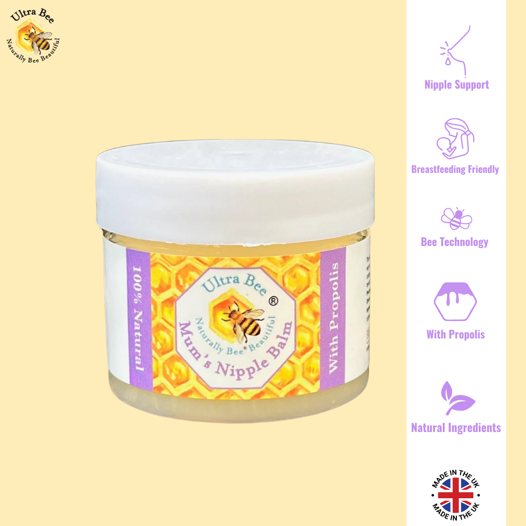 100% Natural Breastfeeding Nipple Relief Balm 50ml