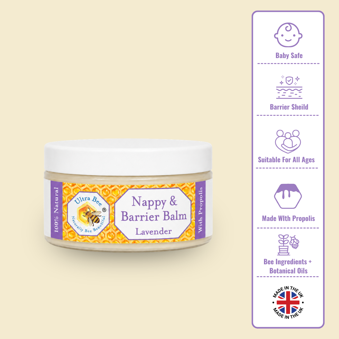 100% Natural Nappy & Barrier Balm Lavender 100ml