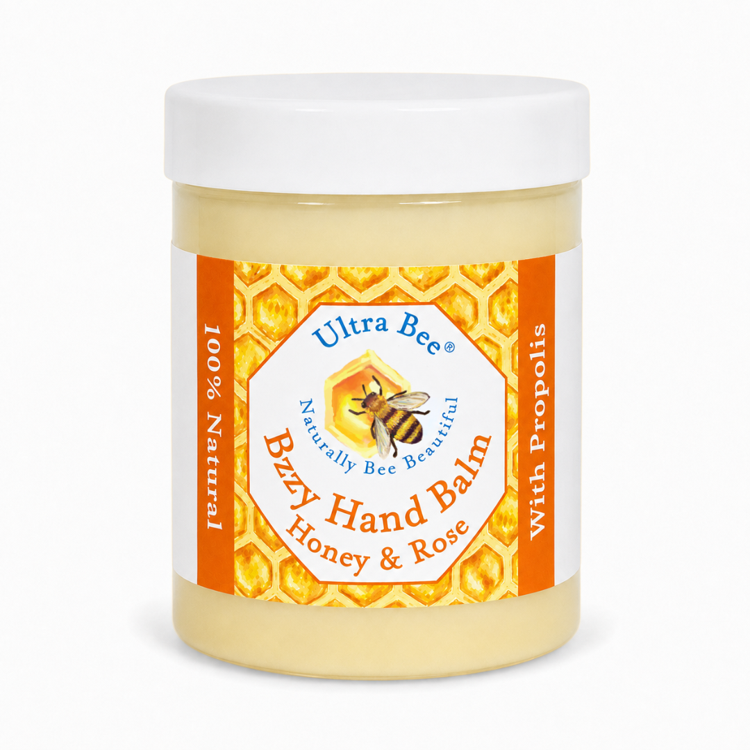 100% Natural Bzzy Hand Balm Honey & Rose 100ml