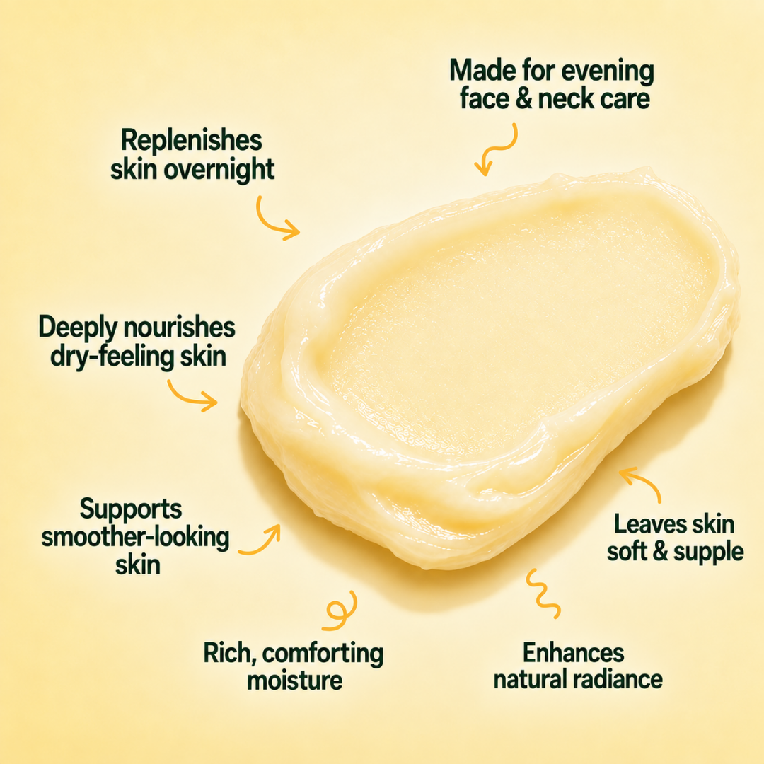 100% Natural Age Defying Moisturiser Evening Primrose 100ml (Night)