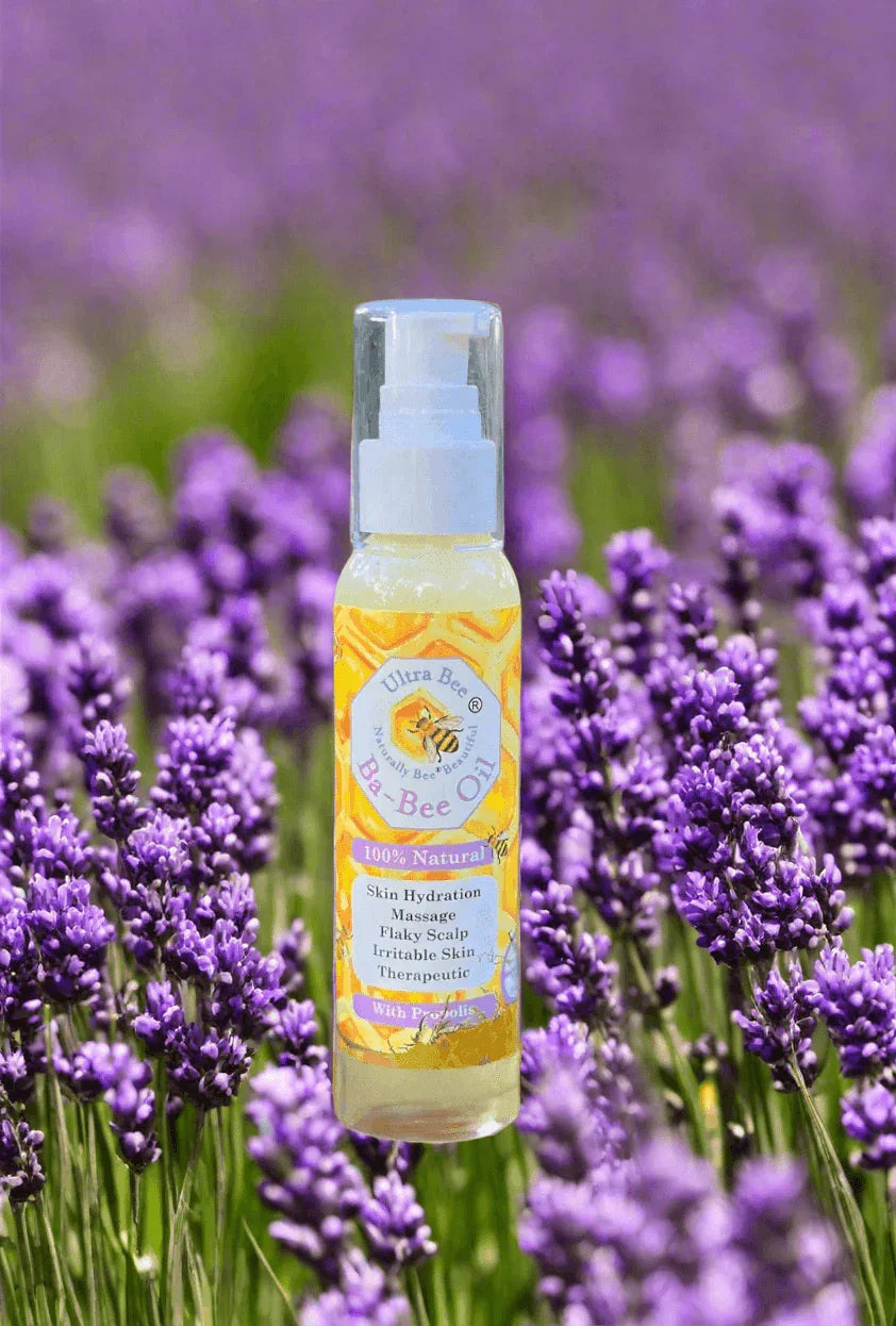 100% Natural Gentle BaBee Oil Honey Coconut, Calendula & Lavender 100ml - Ultra Bee Health UK