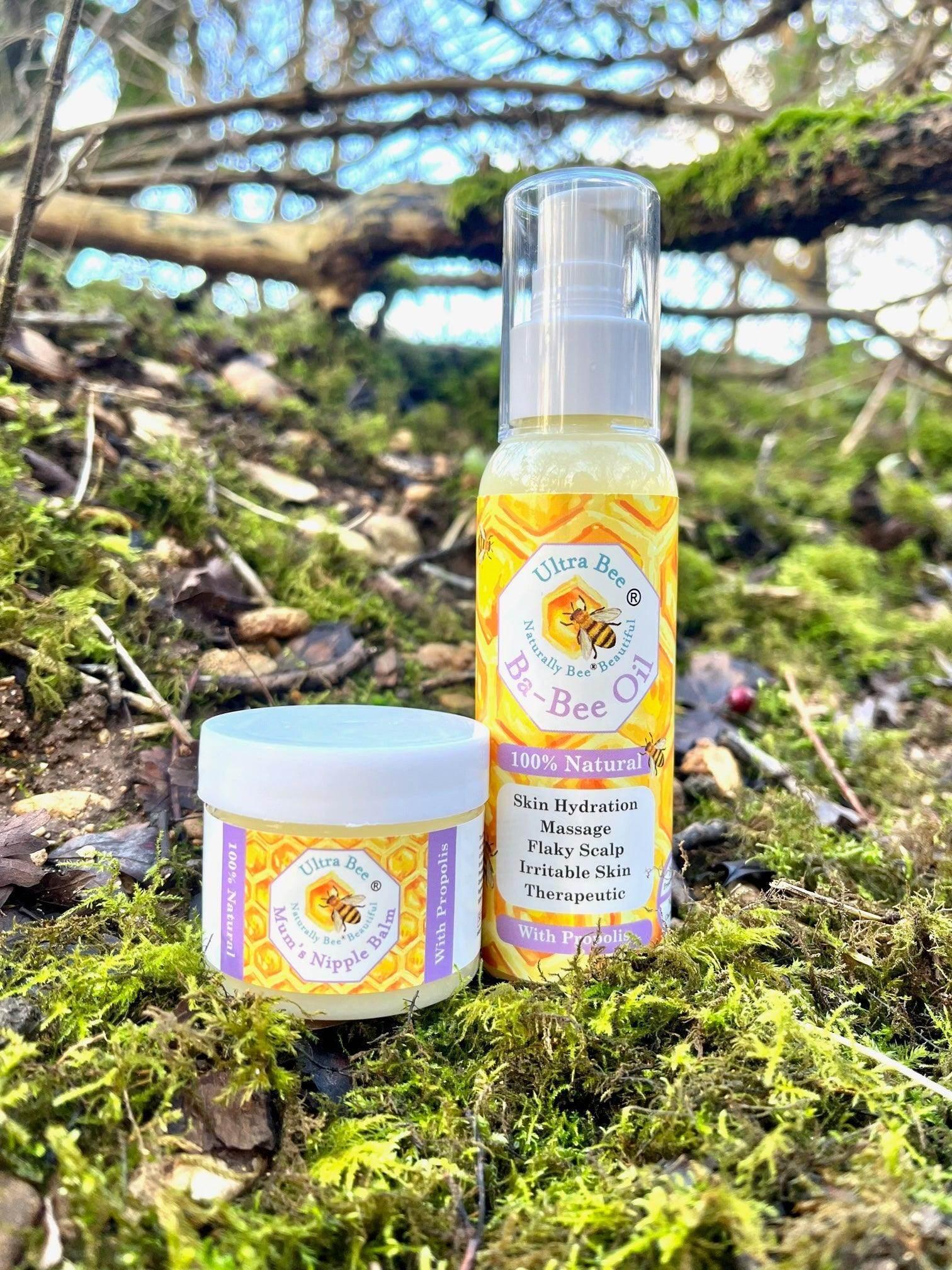 100% Natural Breastfeeding Nipple Relief Balm 50ml - Ultra Bee Health UK