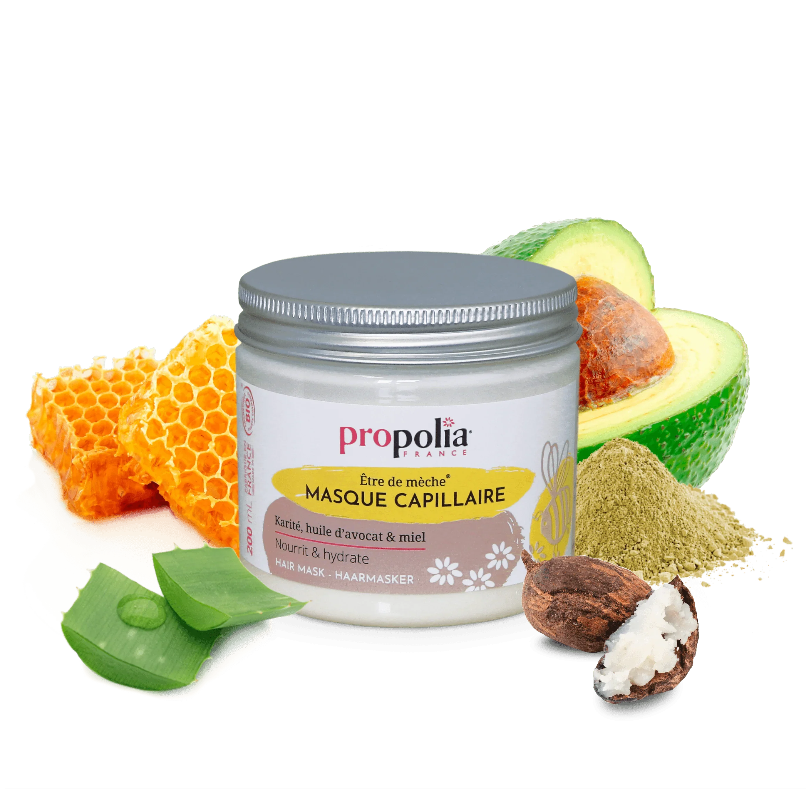 Organic Hair Conditioning Mask 200ml - Ultra Bee Health UK