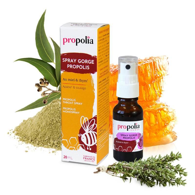 Soothing Propolis Thyme Oral Spray 20ml - Ultra Bee Health UK