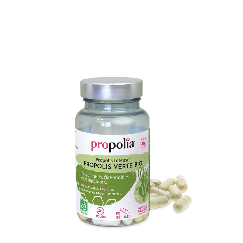 Organic Green Propolis Capsules (90)