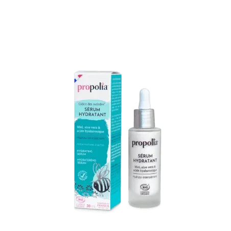 Organic Hydrating Non Sticky Face Serum - Honey, Strawberry, Fig - Hypoallergenic - Ultra Bee Health UK