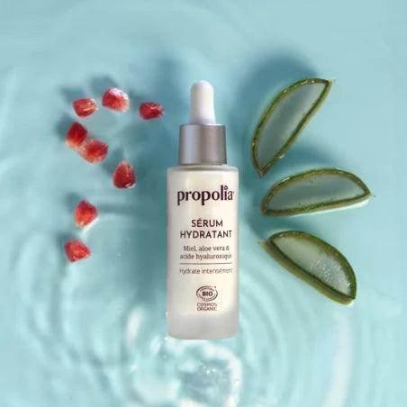 Organic Hydrating Non Sticky Face Serum - Honey, Strawberry, Fig - Hypoallergenic - Ultra Bee Health UK