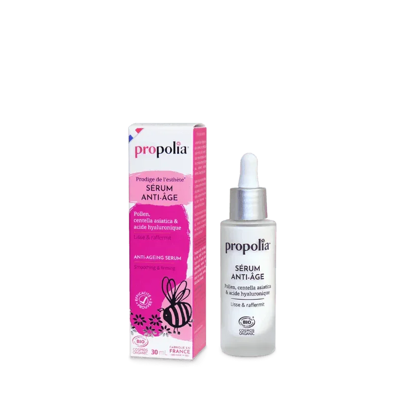 Organic Anti Ageing Serum - Honey, Centrella Asiatica & Hyaluronic acid 30ml - Ultra Bee Health UK