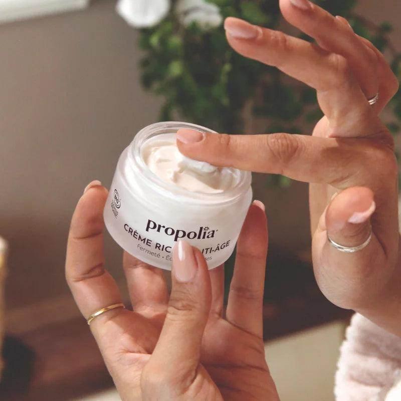 Organic Rich Anti Ageing Moisturiser- Bee Pollen - Hyaluronique acid 50ml - Ultra Bee Health UK