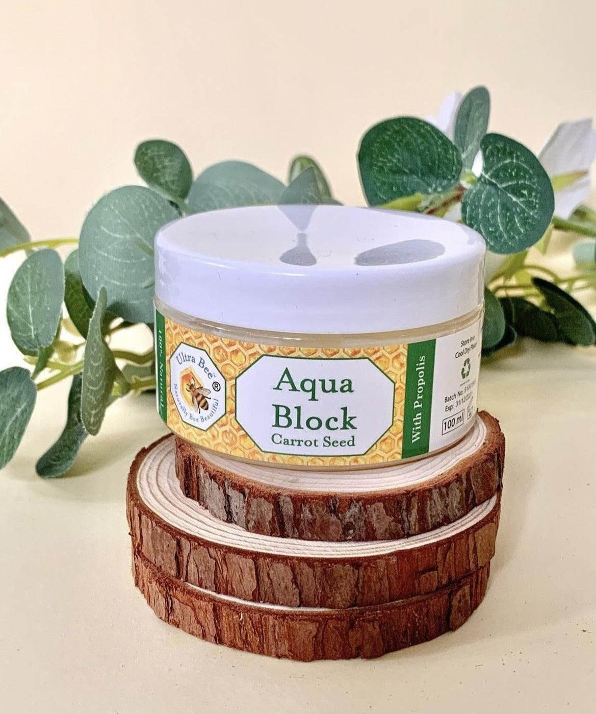 100% Natural Pre Swim Aqua Balm 100ml - Ultra Bee Health UK