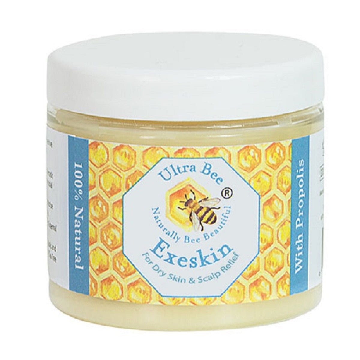 100% Natural Exeskin Dry Skin and Scalp Balm - Ultrabee