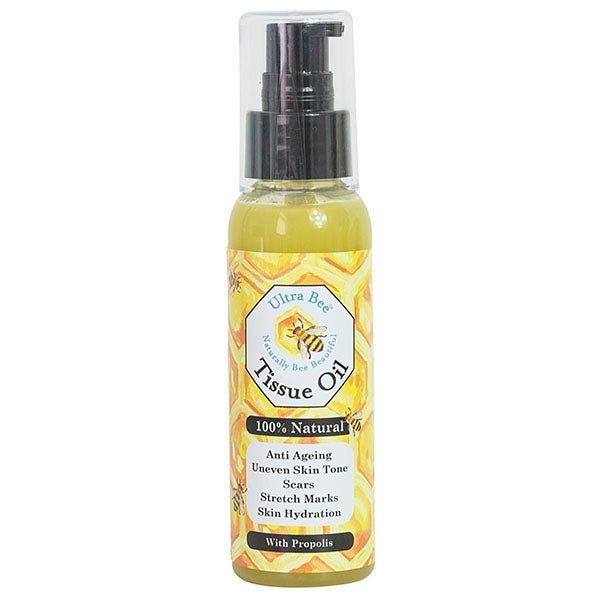 100% Natural Tissue Oil Rosehip, Rose Geranium, Neroli 100ml - Ultra Bee Health UK
