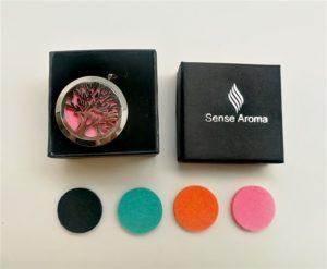 Aromatherapy Silver Pendant 30mm - Ultrabee