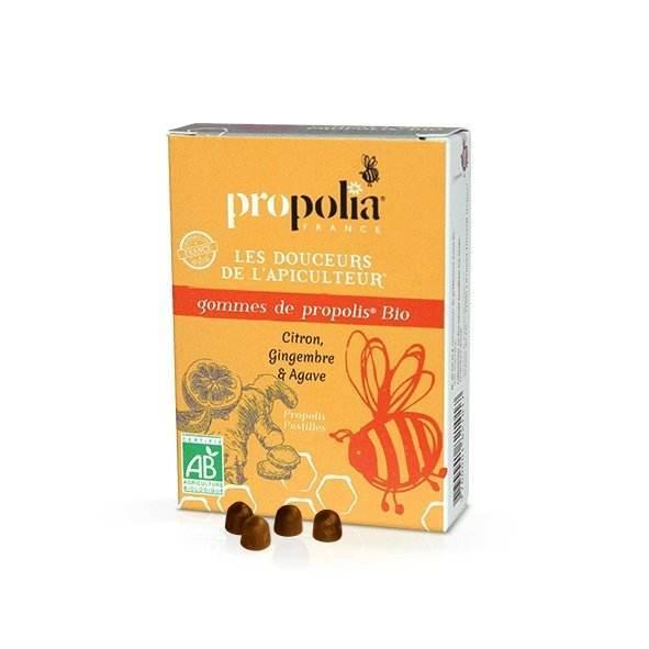 Organic Propolis Pastilles - Lemon and Ginger No Added Sugar (50) - Ultra Bee Health UK