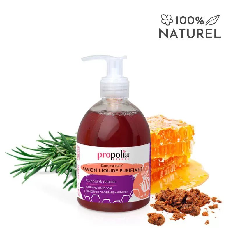 Propolis Liquid Hand Soap with Rosemary 300ml - Ultrabee