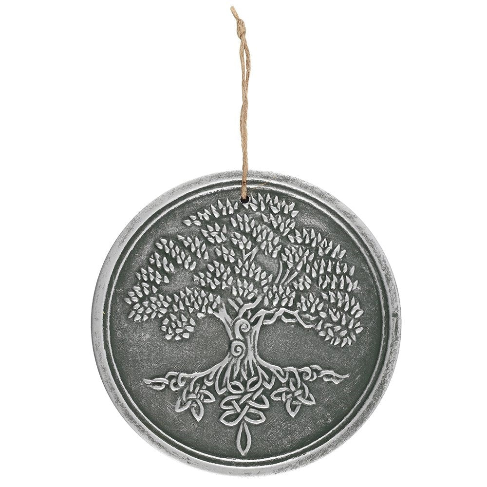 Silver Terracotta Tree Of Life Plaque - Ultrabee