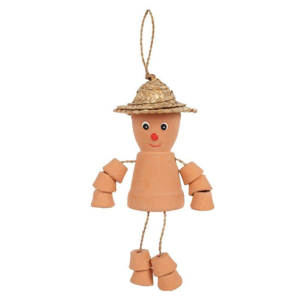 Terracotta Pot Man and Planter - Ultra Bee Health UK