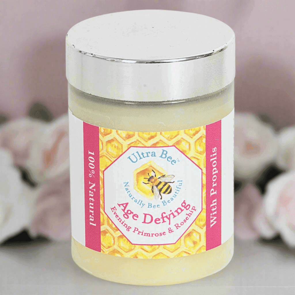 100% Natural Age Defying Moisturiser Evening Primrose 100ml (Night) - Ultra Bee Health UK 
