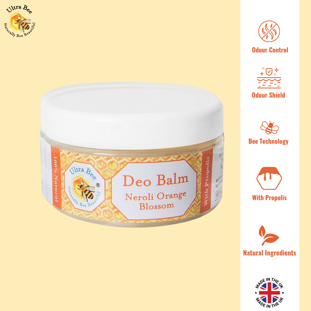 100% Natural  Deodorant Balm Neroli Blossom 100ml