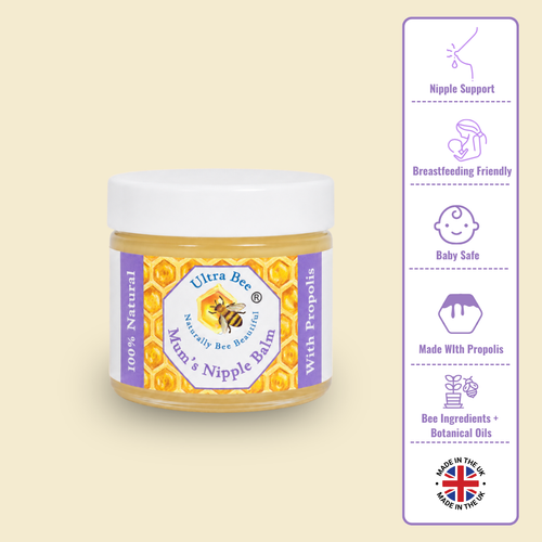 Baume Soulagement des Mamelons Allaitement 100% Naturel 50ml