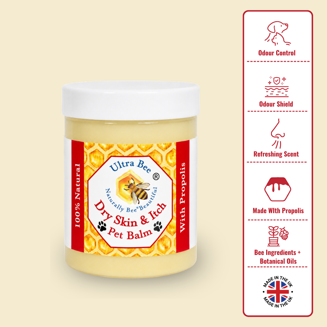 100% Natural Pet Dry Skin & Itch Balm (Non Toxic) 100ml