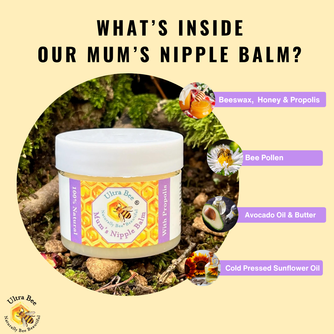 100% Natural Breastfeeding Nipple Relief Balm 50ml