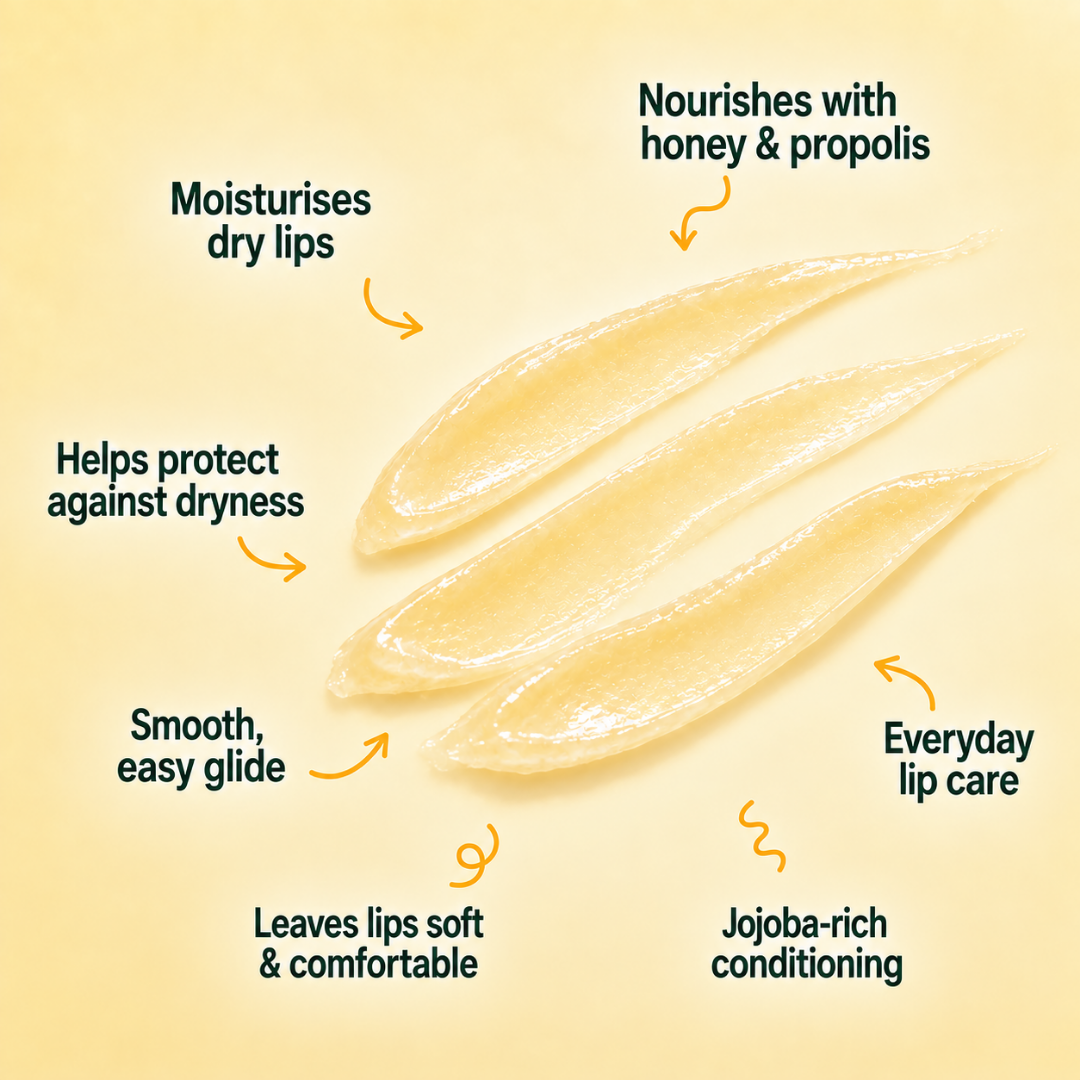 100% Natural Lip Balm Honey, Propolis 4.3g