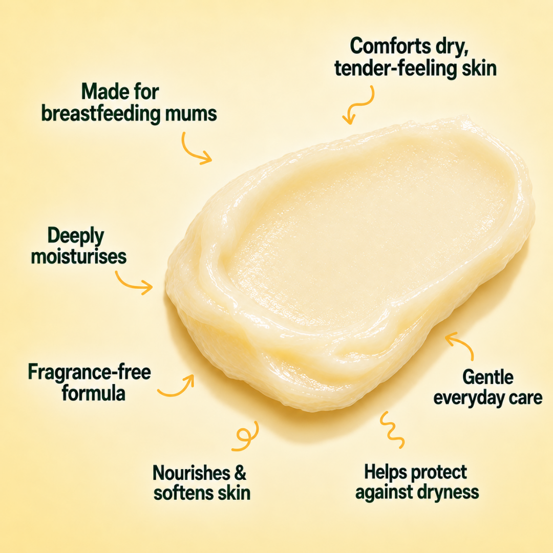 100% Natural Breastfeeding Nipple Relief Balm 50ml