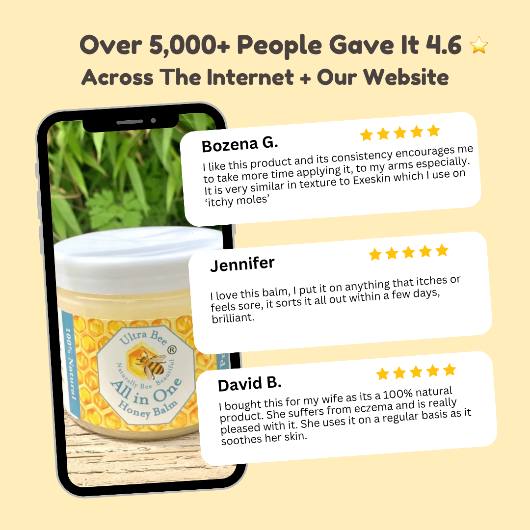 100% Natural  All in One Honey Balm Multi functional Moisturiser