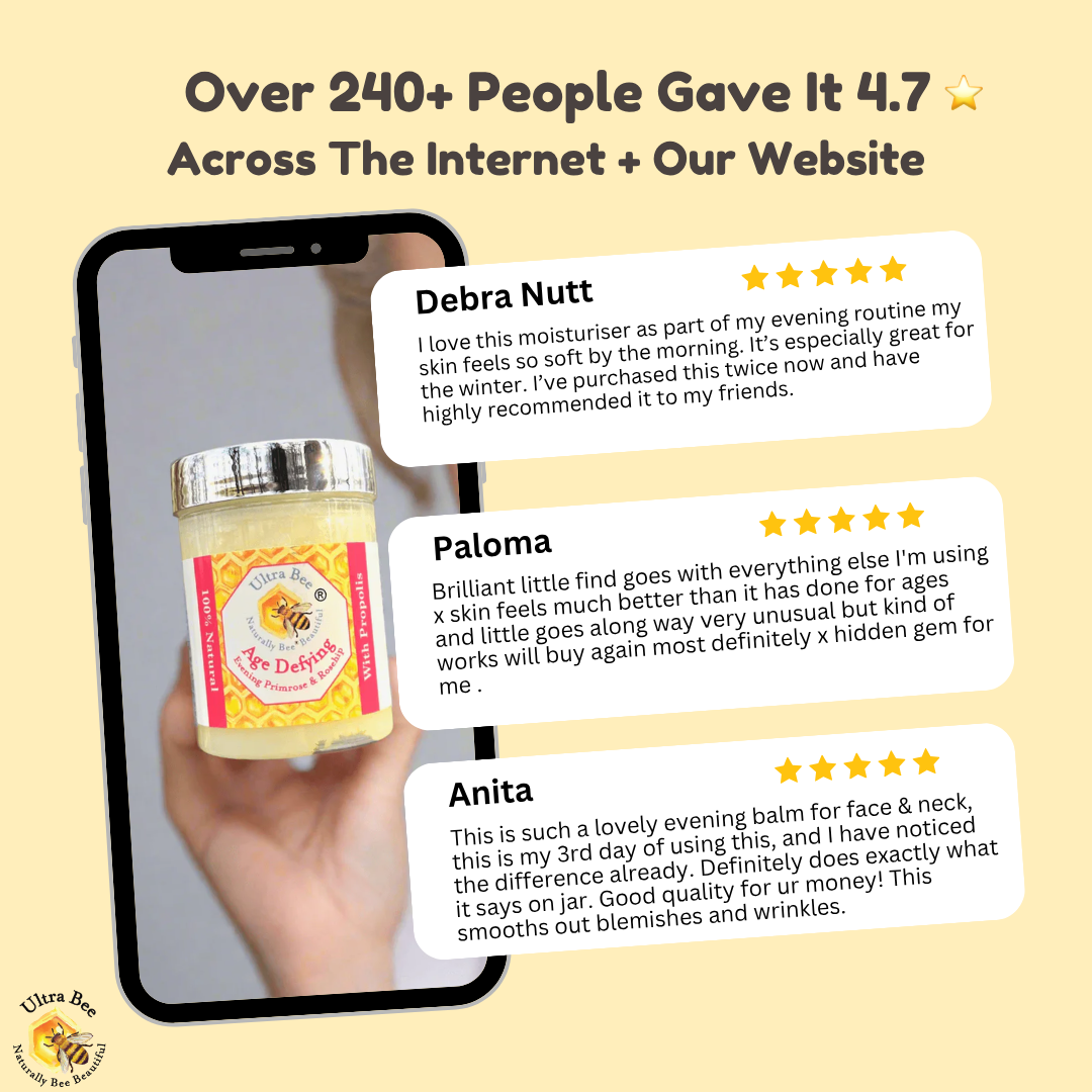 100% Natural Age Defying Moisturiser Evening Primrose 100ml (Night)