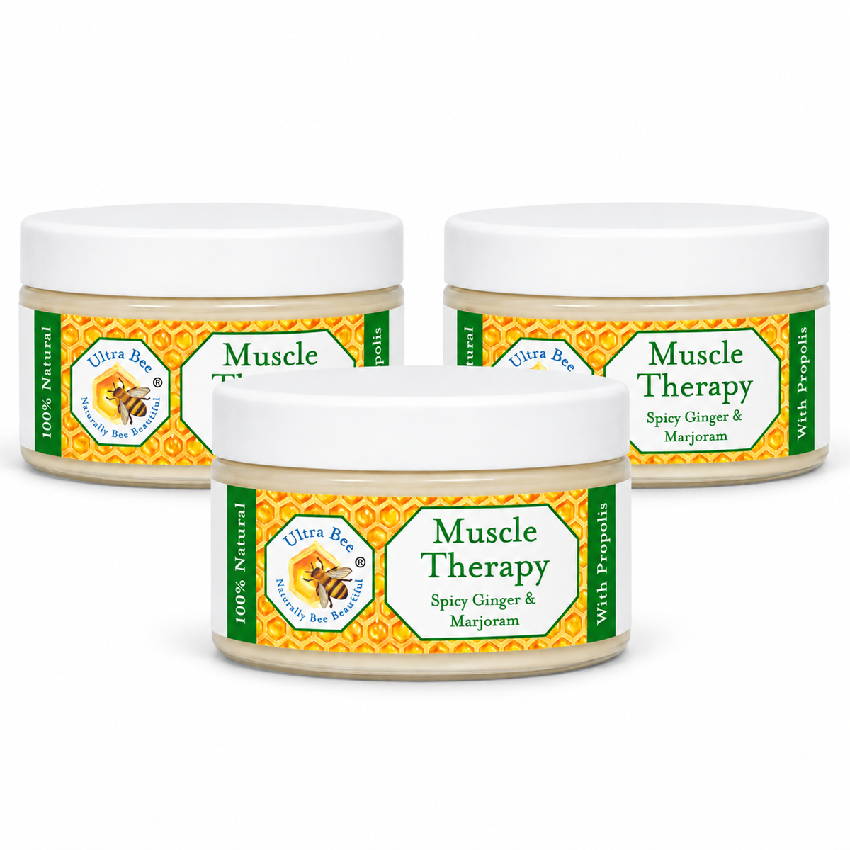 100% Natural Warming Muscle Massage Balm 100ml