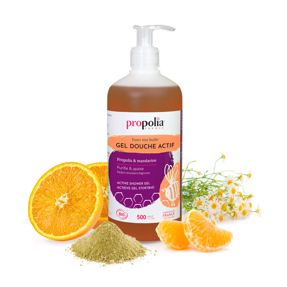 Gel Douche Actif Propolis & Mandarine SLS / SLES Free