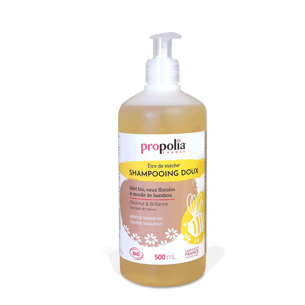 Organic Shampoo Honey & Bamboo Pith - SLS Free - Ultra Bee Health UK 