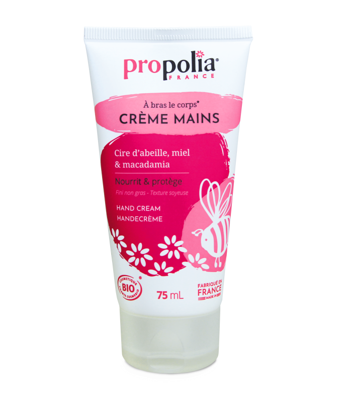 Organic Hand Cream Honey Calendula Macadamia 75ml