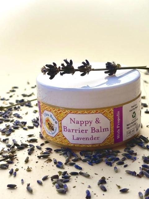 100% Natural Nappy & Barrier Balm Lavender 100ml