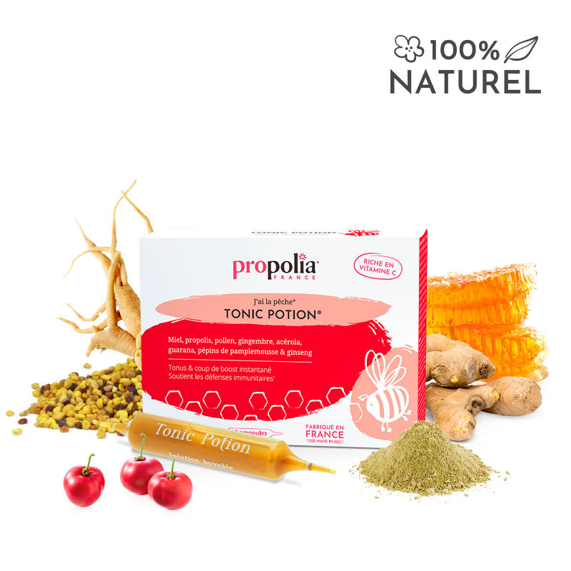 Propolis, Miel, Acérola, Gurana, Ginseng Complément Alimentaire