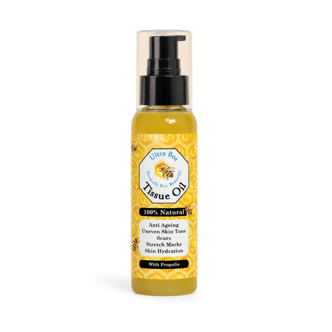100% Natural Body Moisturiser - Tissue Oil - Rosehip, Rose Geranium, Neroli 100ml
