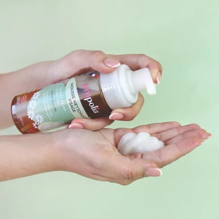 Organic Face Cleansing Foam Propolis & Green Tea 160ml