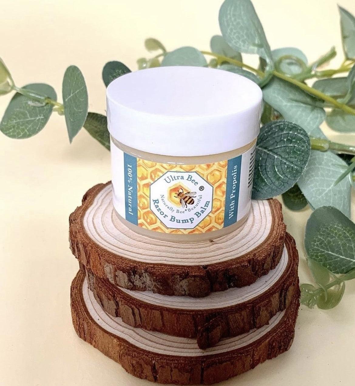 100% Natural After shave Bump Balm 50ml - Ultra Bee Health UK 