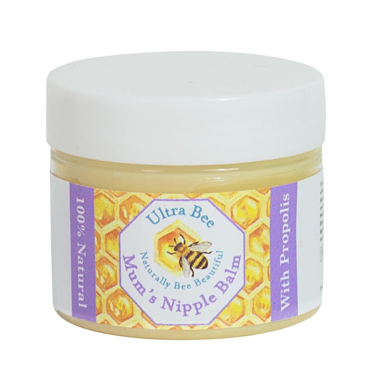 100% Natural Breastfeeding Nipple Relief Balm 50ml - Ultrabee