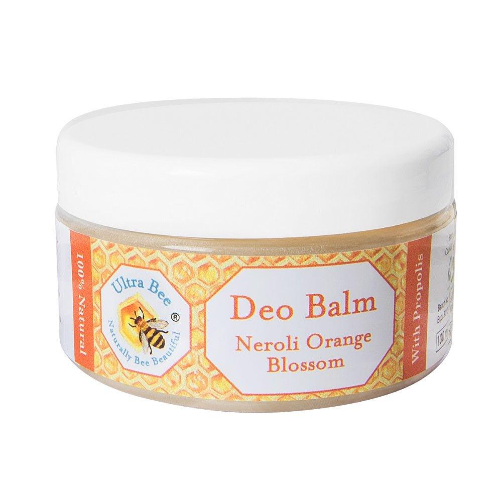 100% Natural Deodorant Balm Neroli Blossom 100ml - Ultrabee