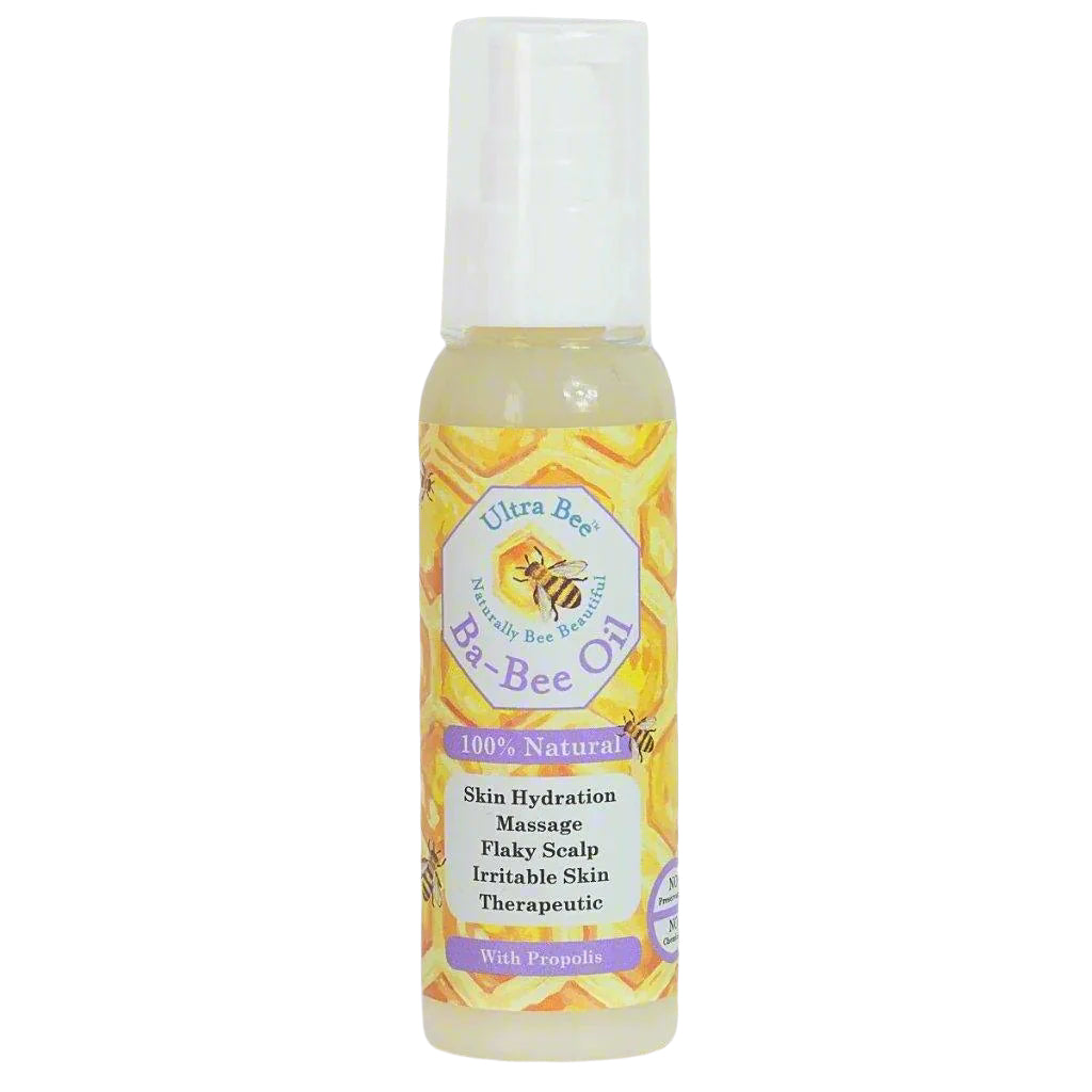 100% Natural Gentle BaBee Oil Honey Coconut, Calendula & Lavender 100ml - Ultrabee