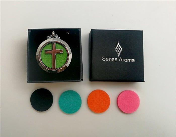 Aromatherapy Silver Pendant 30mm - Ultrabee