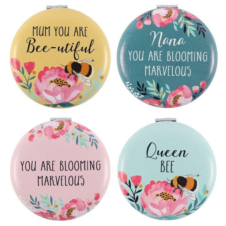 Blossom and Bee Compact Mirror - Ultrabee