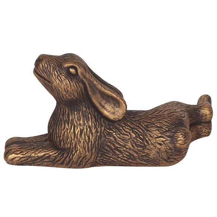 Bronze Terracotta Hare Garden Ornament - Ultrabee