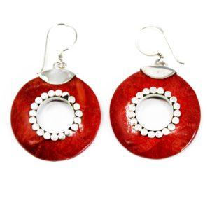 Handmade 925 Silver Earrings - Do-nuts - Ultrabee