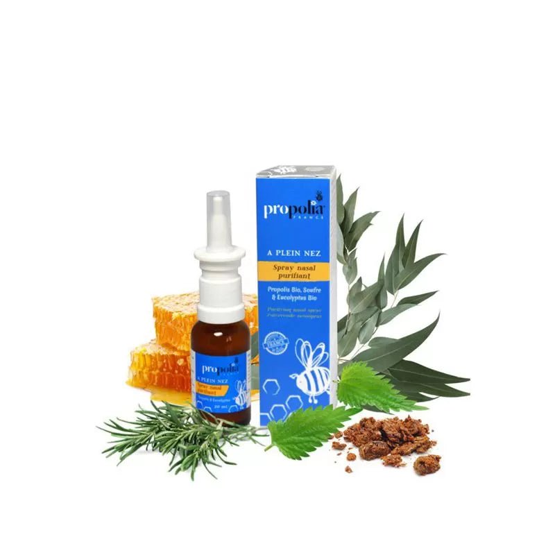 Organic Nasal Spray - Propolis,Thyme and Eucalyptus 20ml - Ultrabee