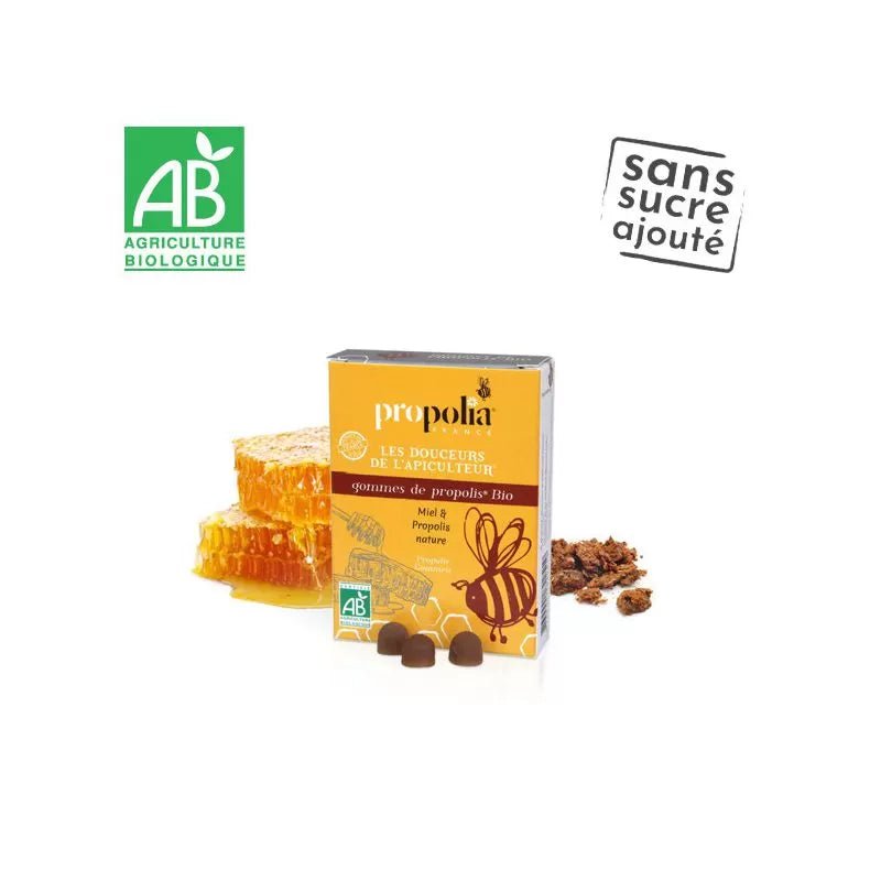 Organic Soft Propolis Pastille Honey (50) - Ultrabee
