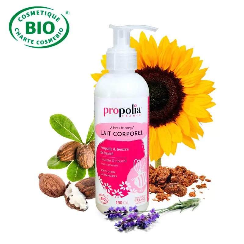 Propolis Body Lotion - Cotton Flowers 190ml - Ultrabee