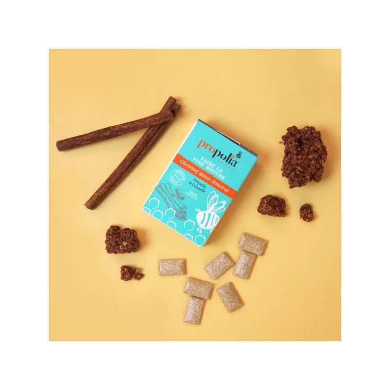 Propolis & Cinnamon Gum - Non Sugar Coated 24gm - Ultrabee